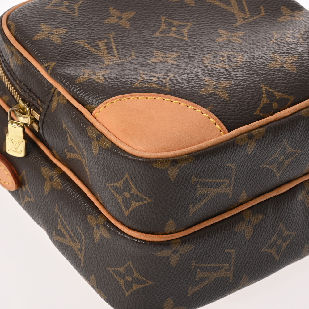 LOUIS VUITTON Monogram Amazon Brown Canvas Shoulder Bag - Picture 6 of 11